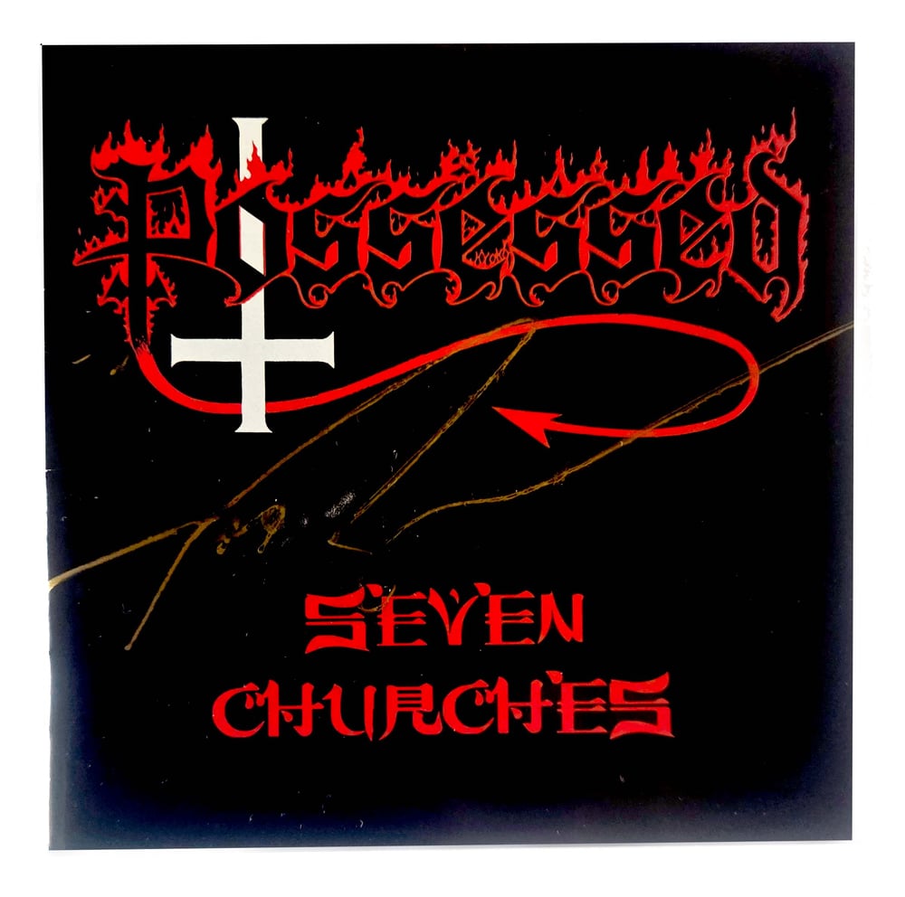 Image of POSSESSED - Seven Churches - SIGNED CD