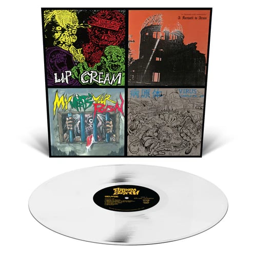 Image of Lip Cream - "Thrash Til Death" Lp (Milky Clear) 