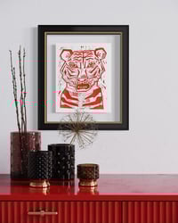 Image 3 of Tiger Linocut (Limited Edition)