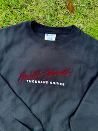 Image 5 of Ryuichi Sakamoto Thousand Knives sweatshirt ***PREORDER ITEM***