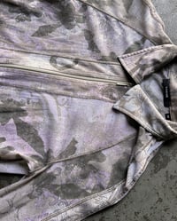 Image 6 of ZIP UP MESH FLORAL TOP