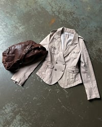 Image 4 of FRENCH BEIGE MILITARY JACKET