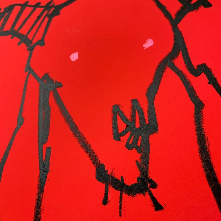 Rulemaker/Rulebreaker (original paintings) 18X24 Image 7