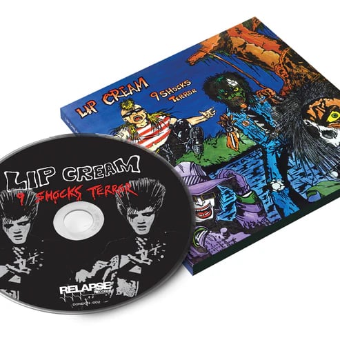Image of Lip Cream - "9 Shocks Terror" CD or CASSETTE