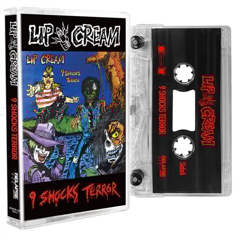 Image of Lip Cream - "9 Shocks Terror" CD or CASSETTE
