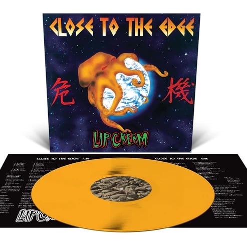 Image of Lip Cream - "Close To The Edge" Lp (Halloween Orange)