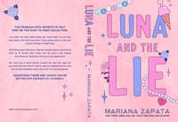 Image 1 of [IMPERFECT/DAMAGED] SIGNED Alternate Cover Fancy Edition Paperback "Luna and the Lie"