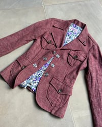 Image 3 of ITALIAN WOOL BLEND SAFARI JACKET