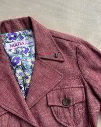 Image 8 of ITALIAN WOOL BLEND SAFARI JACKET