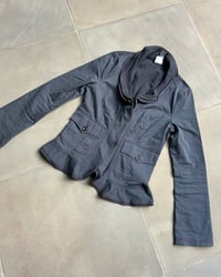 Image 2 of FRILLY CONTRAST STITCH JACKET