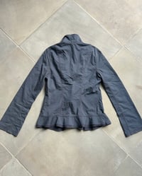Image 4 of FRILLY CONTRAST STITCH JACKET