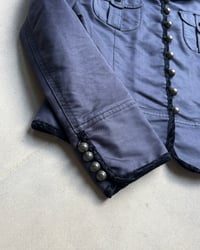 Image 8 of VELVET TRIM MILITARY JACKET