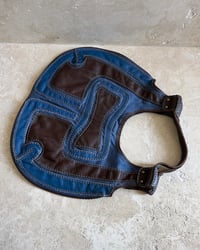 Image 5 of BLUE WESTERN LEATHER BAG
