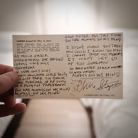 Image 4 of Handwritten Lyrics on Vintage Florida Postcards (any song of mine you want).