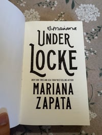 Image 4 of [IMPERFECT/DAMAGED] SIGNED Fancy Edition Paperback "Under Locke"