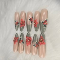 Image 4 of Poinsettia Nailz 