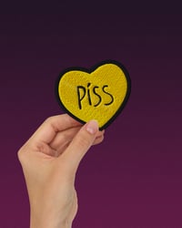 Image 2 of Piss + Vinegar Embroidered Iron-on Patches