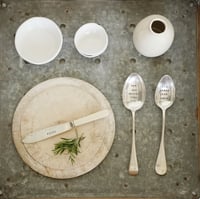 Image 4 of bone handled butter knives