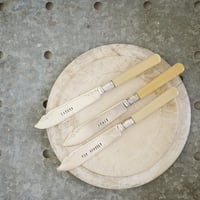 Image 2 of bone handled butter knives