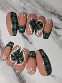 Image 1 of Mad about plaid Nailz 