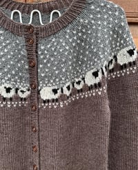 Image 1 of “Shepherd” alpaca wool cardigan - Preorder