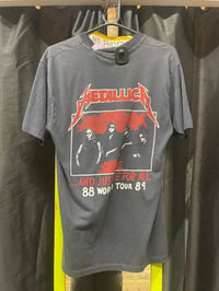 Image 2 of 1988 89 Metallica Double Sided Single Stitch Boot Leg Size M-ML
