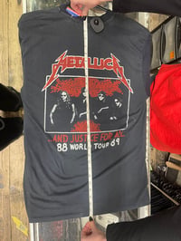 Image 3 of 1988 89 Metallica Double Sided Single Stitch Boot Leg Size M-ML