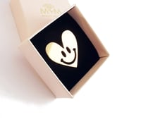Image 3 of Pin's Smiley coeur