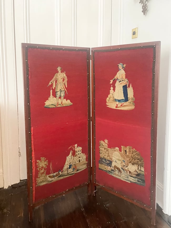 French Tapestry Screen