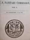 #104-CIVIL WAR SALE: VOLUME ONE OF THE COMPLETE REPORTS OF THE U.S. SANITARY COMMISSION  