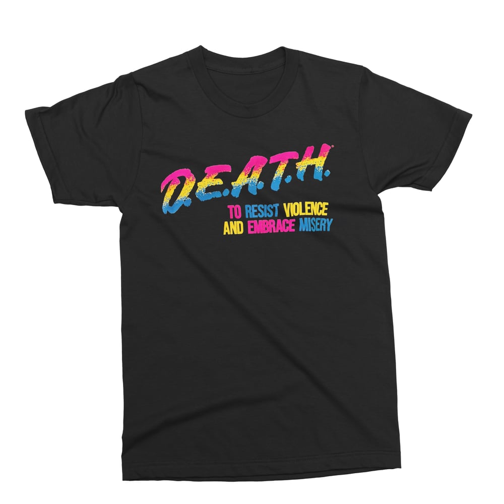 "D.E.A.T.H" TEE VIBRANT EDITION