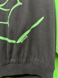 Image 6 of 1980s Life’s A Beach Jacket Black & Lime Size L-XL