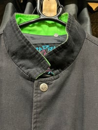 Image 9 of 1980s Life’s A Beach Jacket Black & Lime Size L-XL