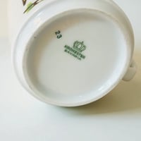 Image 7 of Mug en porcelaine blanche vintage Kronester Bavaria - Machine à vapeur imaginaire