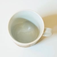 Image 5 of Mug en porcelaine blanche vintage Kronester Bavaria - Machine à vapeur imaginaire