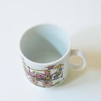 Image 4 of Mug en porcelaine blanche vintage Kronester Bavaria - Machine à vapeur imaginaire