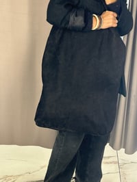 Image 4 of Oversized Leather Tote Bag — Italian Leather, Made in Berlin