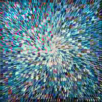 Image 2 of 'Azure 11' - 100x100cm