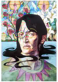 Sanctimonious Witch Hunt in a Bathroom Stall (Print)