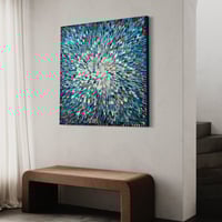 Image 7 of 'Azure 11' - 100x100cm