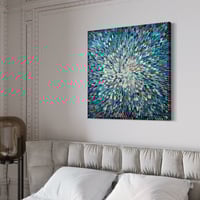 Image 6 of 'Azure 11' - 100x100cm