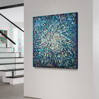 Image 9 of 'Azure 11' - 100x100cm