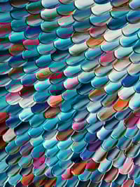 Image 10 of 'Azure 11' - 100x100cm