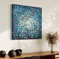 Image 12 of 'Azure 11' - 100x100cm