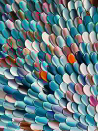 Image 11 of 'Azure 11' - 100x100cm