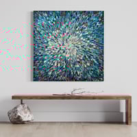 Image 16 of 'Azure 11' - 100x100cm