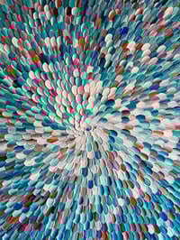 Image 17 of 'Azure 11' - 100x100cm
