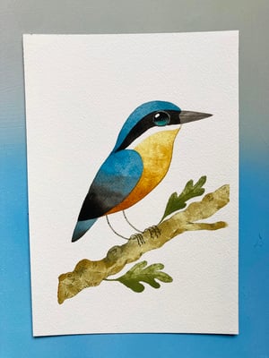 Image of Single Bird Painting Commission