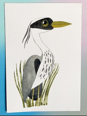 Image of Single Bird Painting Commission