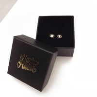 Boucles d'oreilles puces mini yeux 